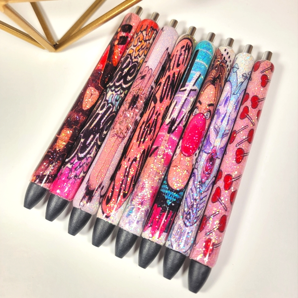 ๐๏ธREADY TO SHIP, Custom, Papermate Inkjoy, Gel Pen ๐ - Picture 1 of 16